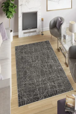 Matto Linento W1208, 180x280cm, harmaa