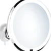 Meikkipeili imukupilla Beslagsboden Z630, X7, LED, kromattu