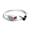 Merkinantokoje ABB Jussi - Johtopainike 6,3 mm jack