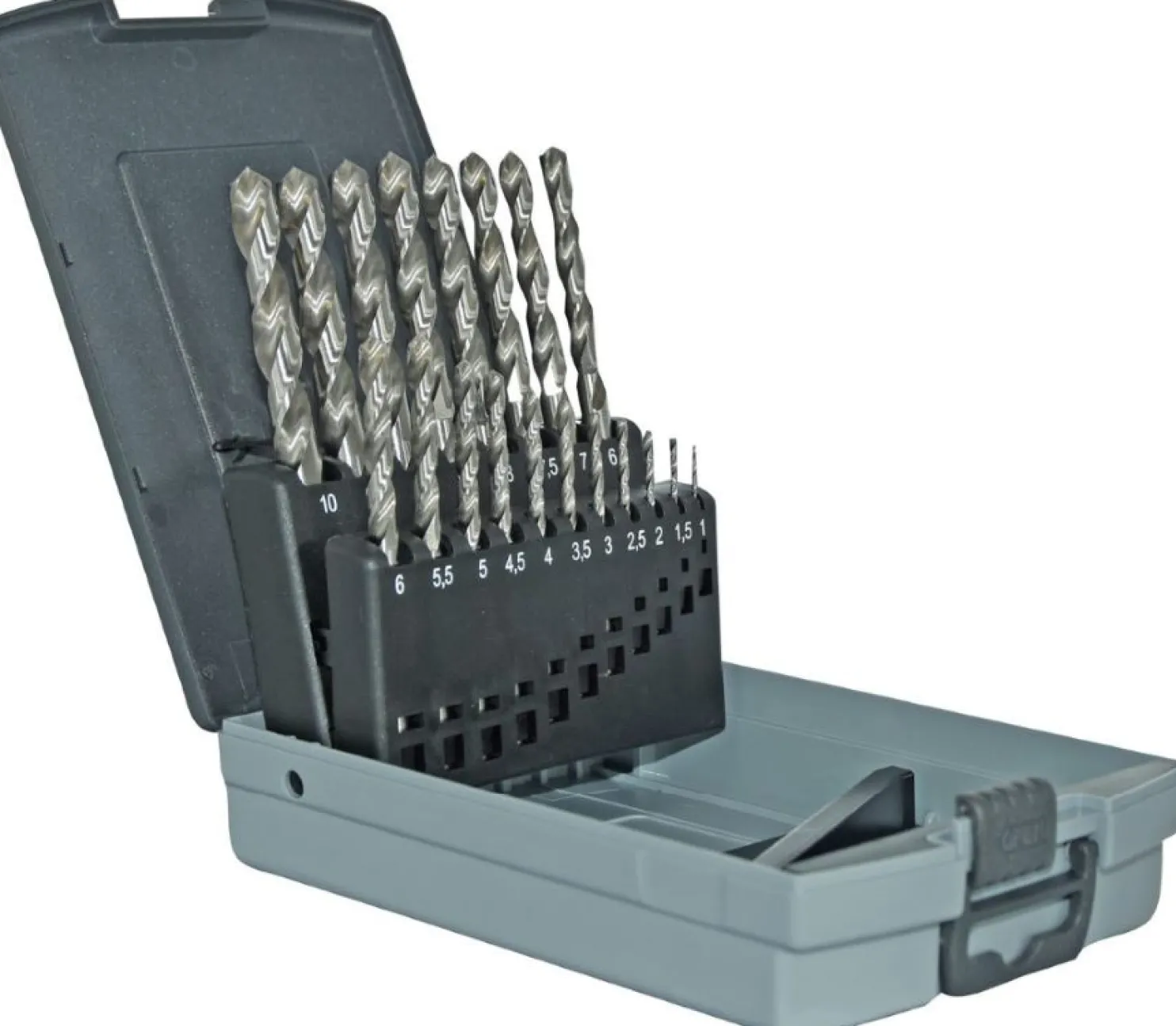 Metalliporanterä Tivoly Smart Point HSS T-Line, 1–10mm, 19 kpl