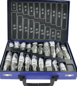 Metalliporanterä Tivoly T-Line HSS, 1–10mm, 170 kpl