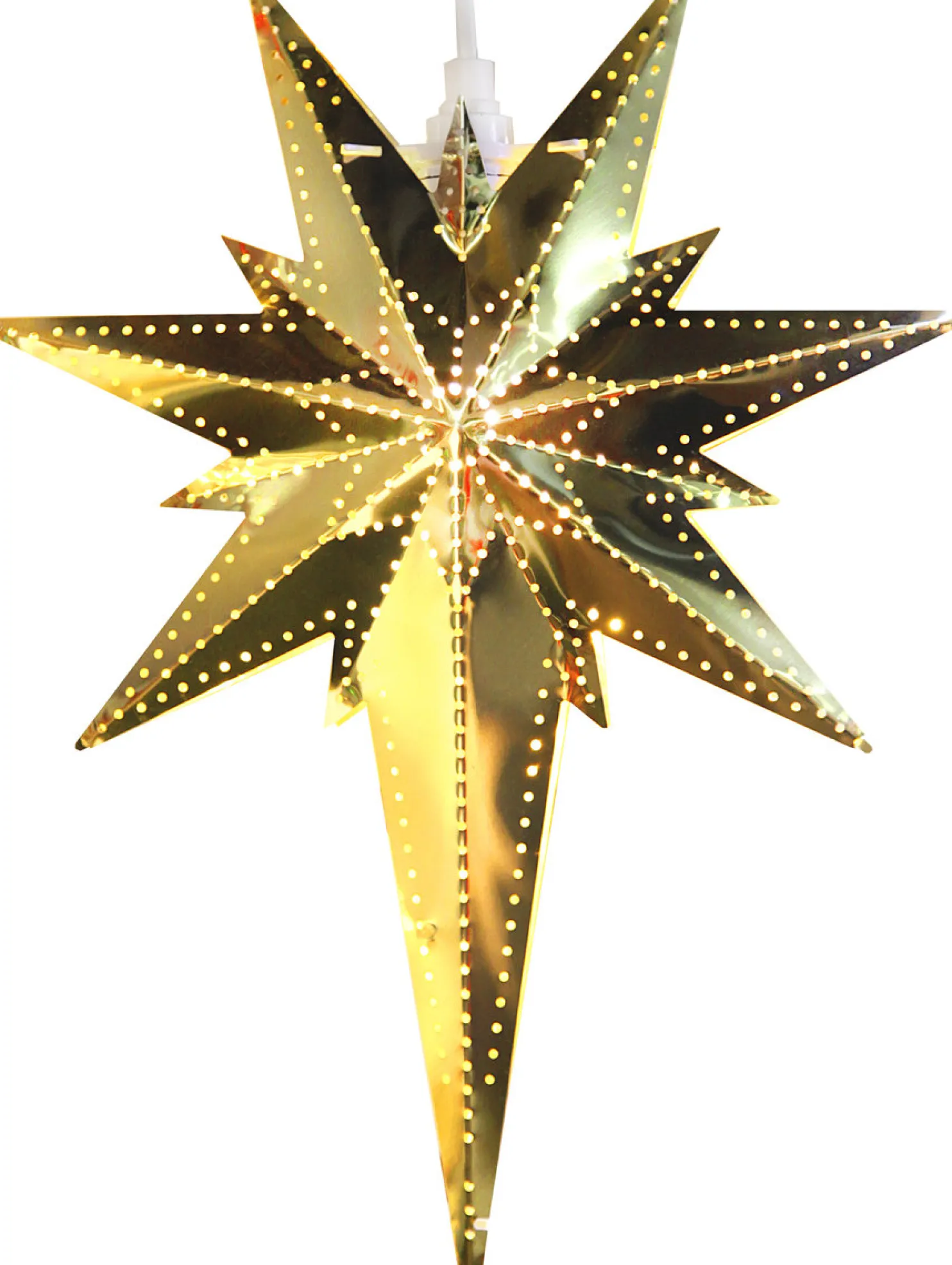 Metallitähti Star Trading Betlehem, 35cm