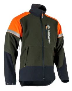 Metsätyötakki Husqvarna Functional tummanvihreä/oranssi