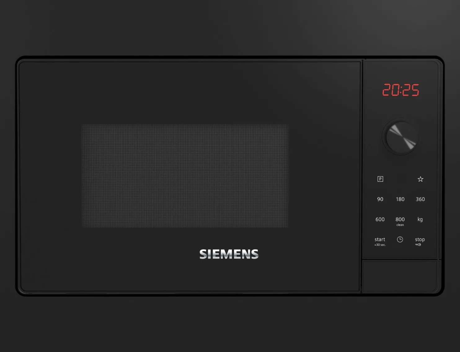 Mikroaaltouuni Siemens iQ300 BF523LMB3, 50cm, musta, integroitava