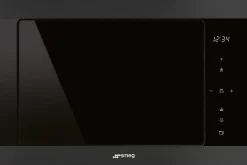Mikroaaltouuni Smeg FMI325N integroitava, mattamusta