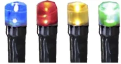 Mikro-LED-värivaloketju Star Trading IP44 300 cm