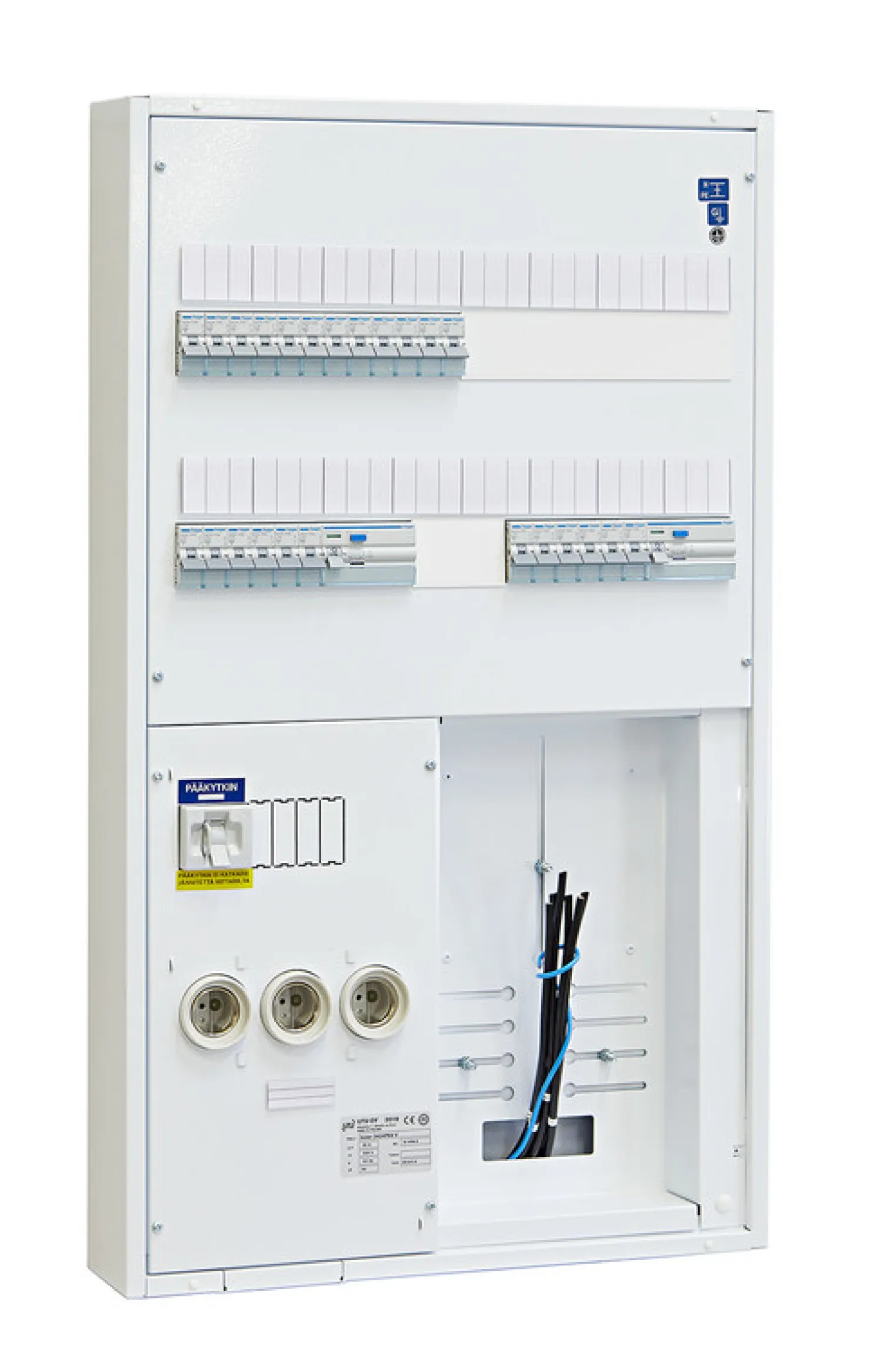Mittauskeskus uppo/pinta FE UTU Boxer 3424P63 V 35A IP30 FE
