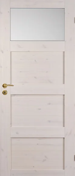Mäntypeiliovi lasilla Swedoor Unique Rustic 341 mittatilausovi