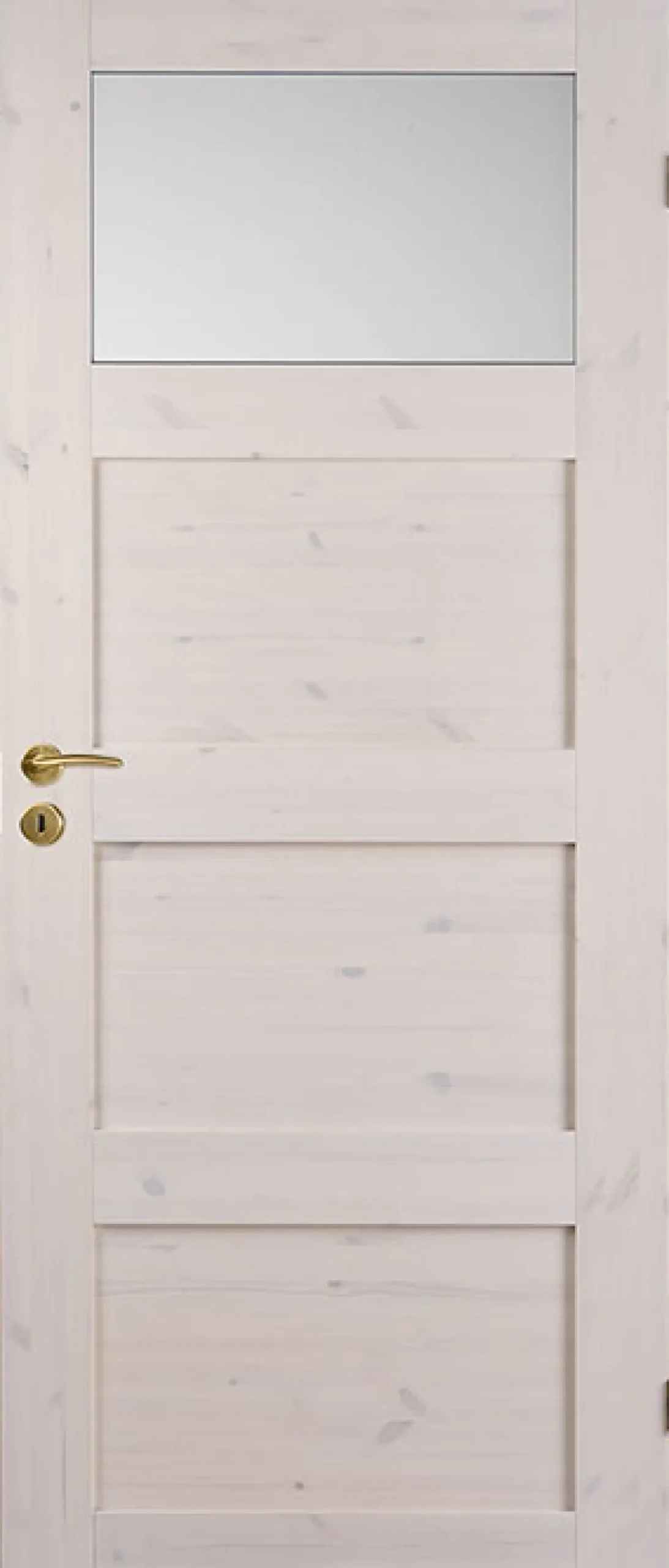 Mäntypeiliovi lasilla Swedoor Unique Rustic 341 mittatilausovi