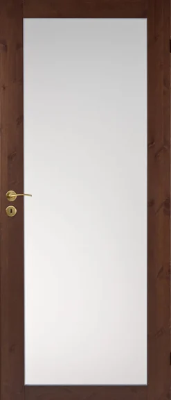 Mäntypeiliovi lasilla Swedoor Unique Rustic 332 mittatilausovi