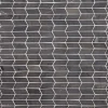 Mosaiikkilaatta Qualitystone Shevron Mini Grey, 25x60mm