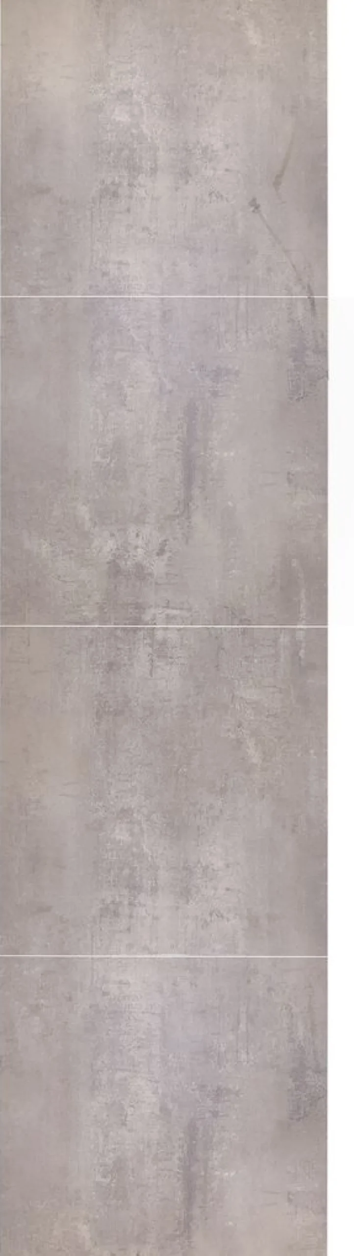 Märkätilalevy Berry Alloc Wall&Water Cement Satin 600 x 600 mm:n kuviolla
