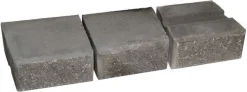 Muurikivi Rudus Muurikko kaarrekivet 235x235x100 mm sileä musta