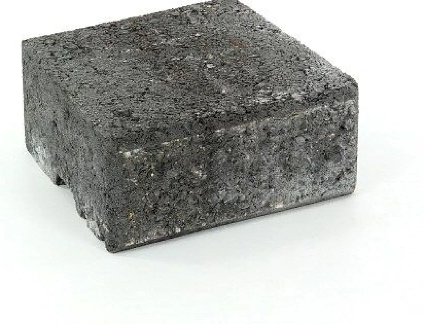 Muurikivi Rudus Muurikko kansikivi 235x235x100 mm sileä musta