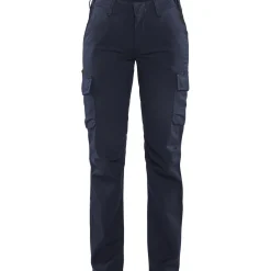 Naisten housut Blåkläder 7144 Stretch tummansininen/musta
