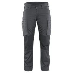 Naisten housut Blåkläder 7159 Stretch tummanharmaa/musta