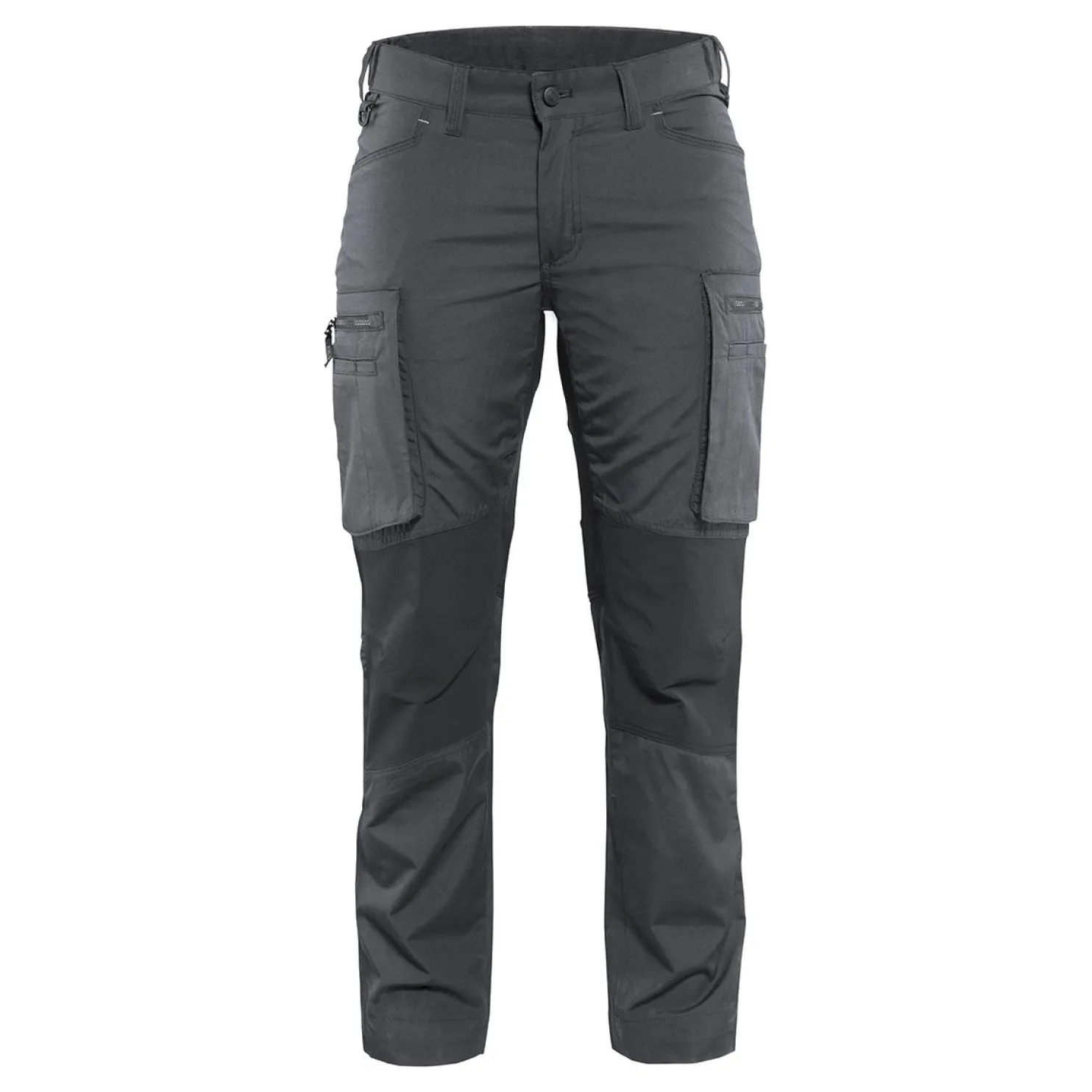 Naisten housut Blåkläder 7159 Stretch tummanharmaa/musta
