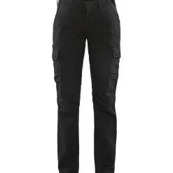 Naisten housut Blåkläder 7144 Stretch musta