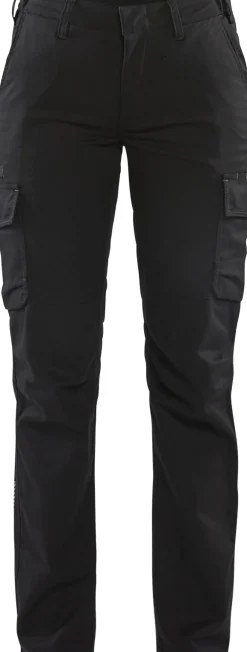 Naisten housut Blåkläder 7144 Stretch musta