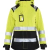 Naisten kuoritakki Blåkläder 4904 Highvis huomiokeltainen/musta