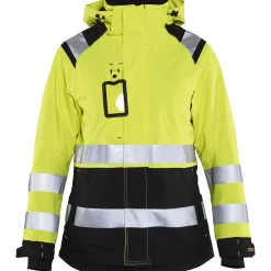 Naisten kuoritakki Blåkläder 4904 Highvis huomiokeltainen/musta