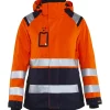 Naisten kuoritakki Blåkläder 4904 Highvis huomio-oranssi/sininen