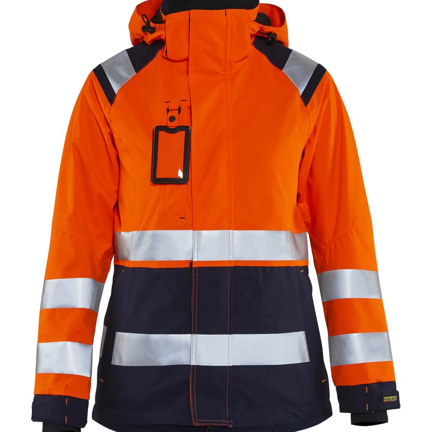 Naisten kuoritakki Blåkläder 4904 Highvis huomio-oranssi/sininen