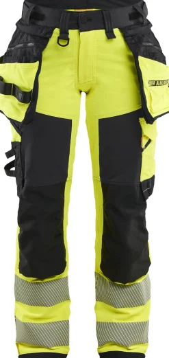 Naisten riipputaskuhousut Blåkläder 7022 Highvis 4-way Stretch