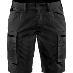 Naisten shortsit Blåkläder 7149 Stretch musta