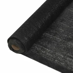 Näkösuoja hdpe 2x25 m musta