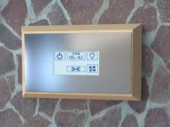 Ohjainpaneeli SAWO STEAM Stainless Touch Control