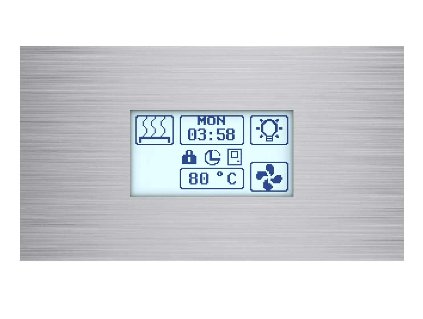 Ohjauskeskus SAWO Innova Stainless Steel Touch