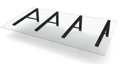 Ovikatos Designtak Easy Collection Delta eri vaihtoehtoja