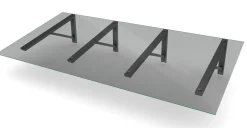 Ovikatos Designtak Easy Collection Delta eri vaihtoehtoja