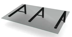 Ovikatos Designtak Easy Collection Delta eri vaihtoehtoja