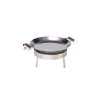 Paellasetti GrillSymbol PRO-460-INOX Ø 46 cm D-300 kaasupoltin säädinletkusetti teräs