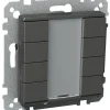 Painike KNX 8-osainen P 8 T USE UK antrasiitti Exxact