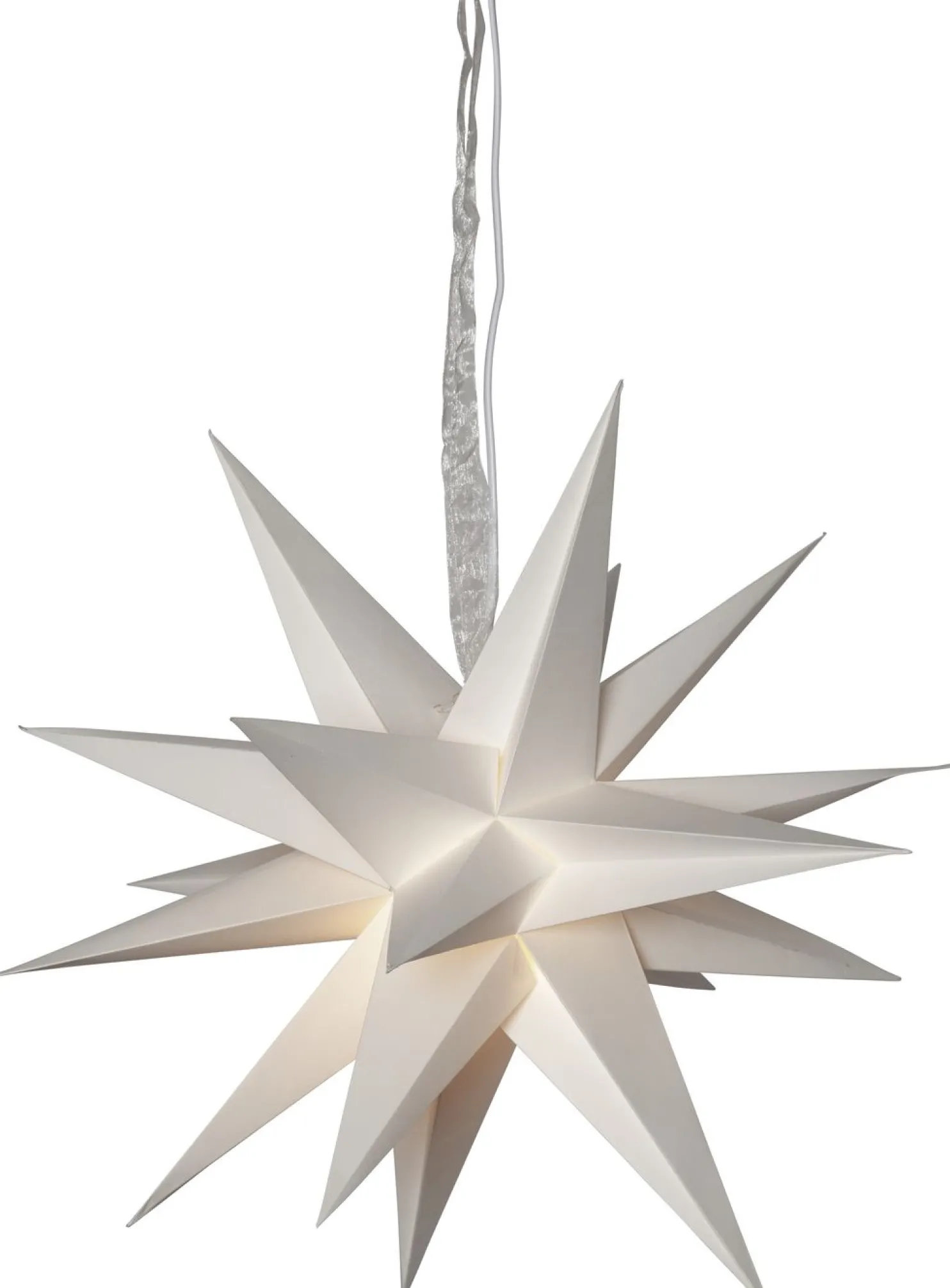 Paperitähti Star Trading December Ø45 cm eri värejä