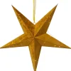 Paperitähti Star Trading Velvet Ø600x210mm kulta