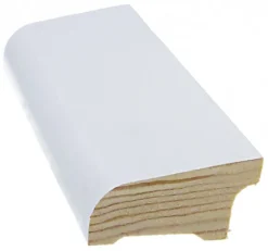Parkettilista Cent 21x45x3300 mm mänty valkoinen