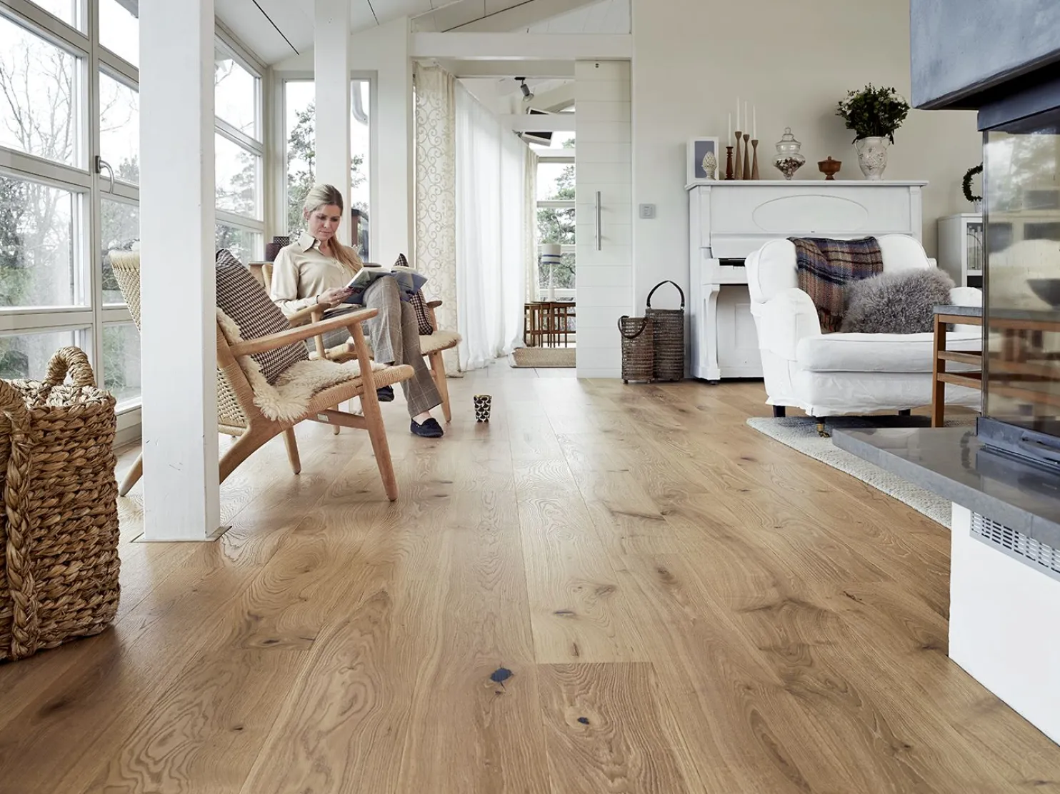 Parketti Tarkett Heritage Tammi Blonde 1-sauva tammi 2.28 m²/pak