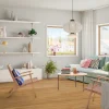 Parketti Tarkett Pure Tammi Nature Plank, 1-sauvainen, mattalakattu, eri kokoja