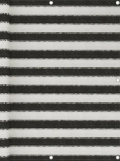 Parvekkeen suoja hdpe 120x300 cm antrasiitti ja valkoinen
