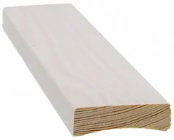 Peitelista Cent 12x42x3300 mm mänty valkolakattu
