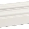 Peitelista/jalkalista Siparila Kumpu 15x68 mm puhtaanvalkoinen