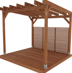 Pergola Miljöökoriste, ruskea, eri mittoja