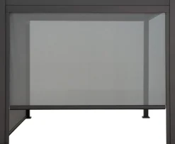 Pergolan sivuseinä Brafab Sombra, antrasiitti, eri kokoja