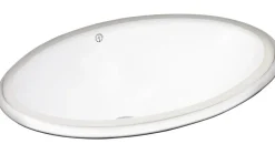 Pesuallas Gustavsberg, 57 cm, alta kiinnitettävä, valkoinen