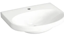 Pesuallas Gustavsberg Nautic, 60 cm, pulttikiinnitys, hananreikä keskellä, vakiopintakäsittely
