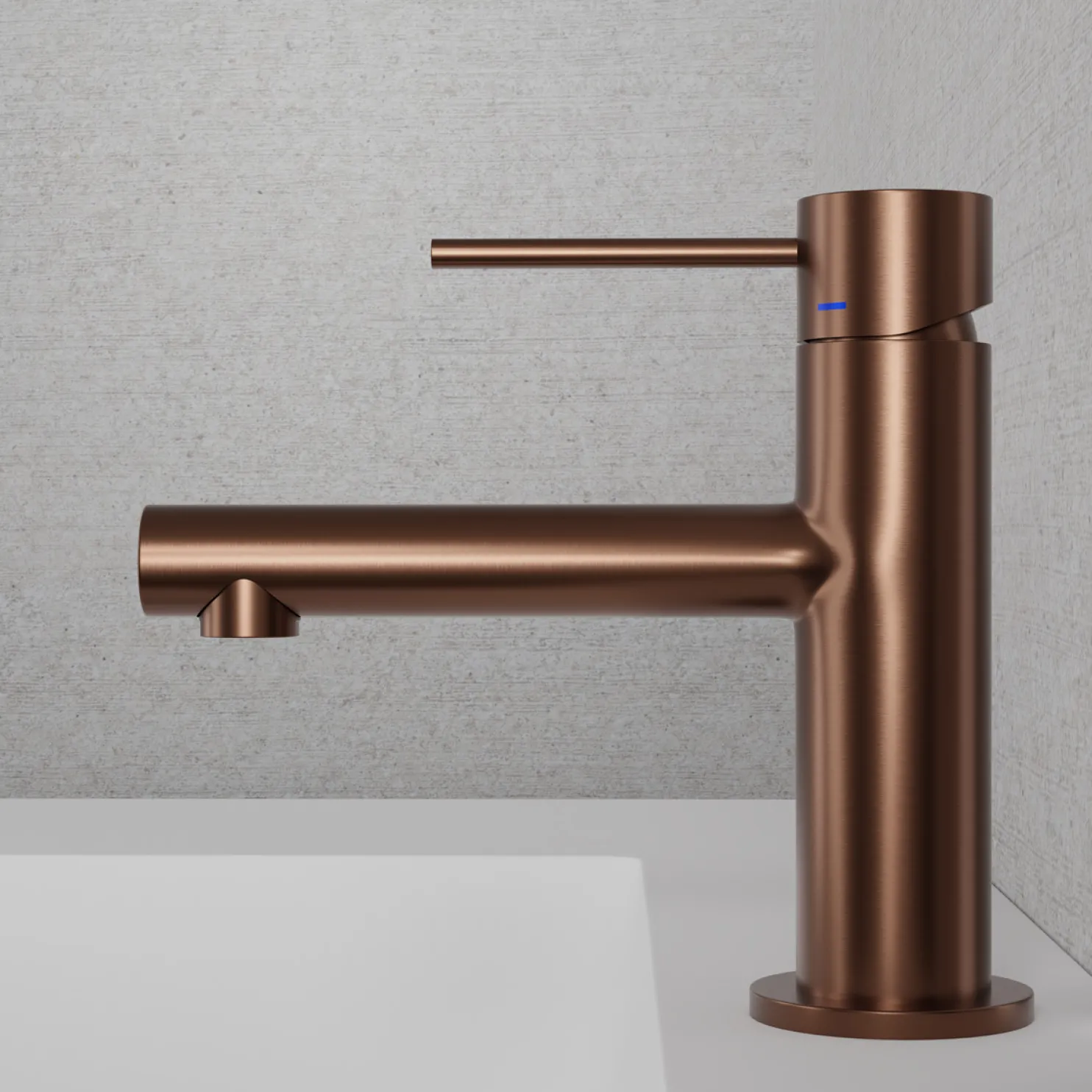 Pesuallashana Scandtap Steel Vertex Amber kupari